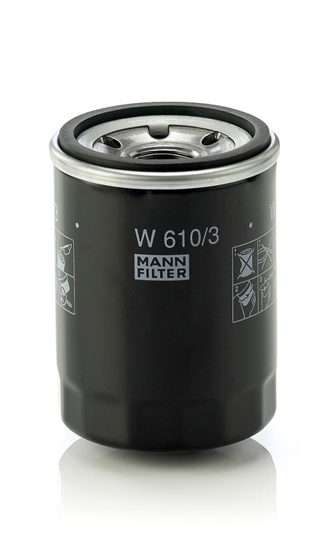 Oil Filter MANN-FILTER W610/3