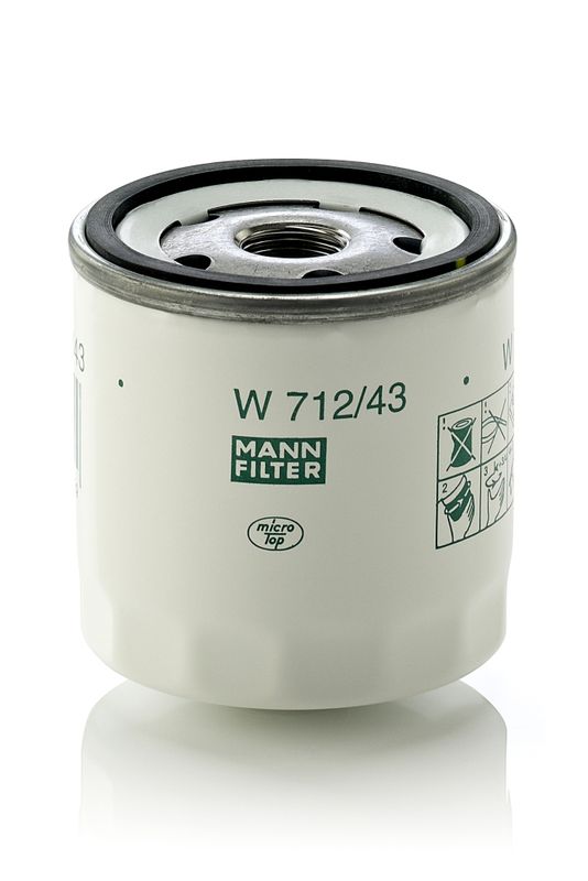 Оливний фільтр MANN-FILTER W712/43