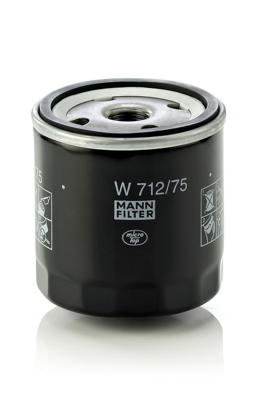 Oil Filter MANN-FILTER W712/75