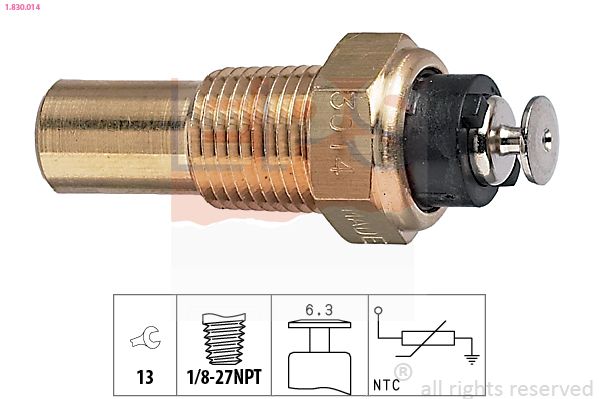 Sensor, kylvätsketemperatur EPS 1.830.014