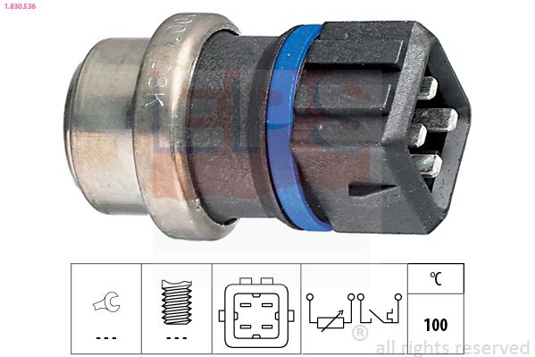 Sensor, coolant temperature EPS 1.830.536