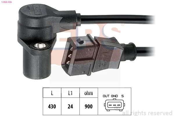 Sensor, crankshaft pulse eps 1.953.156
