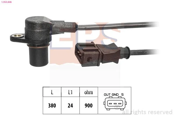 Sensor, crankshaft pulse eps 1.953.846