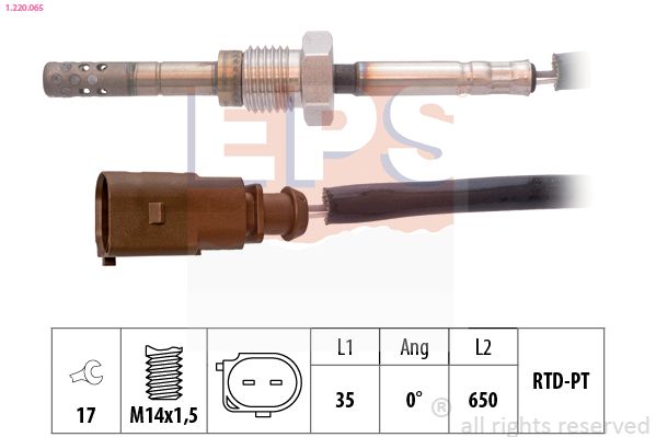 Sensor, exhaust gas temperature EPS 1.220.065