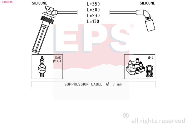 Ignition Cable Kit EPS 1.499.249