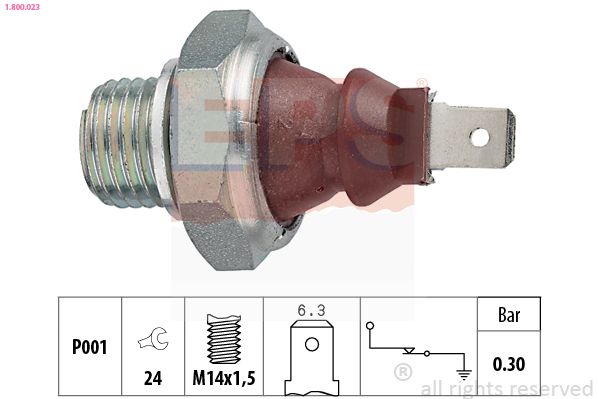 Oil Pressure Switch EPS 1.800.023