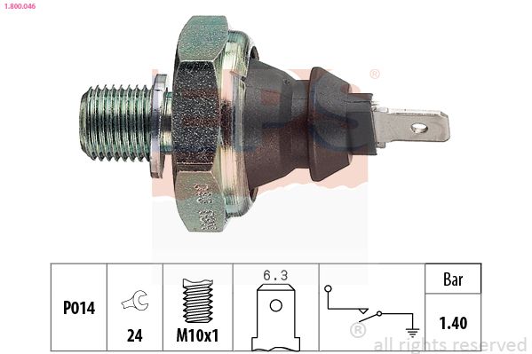 Oil Pressure Switch EPS 1.800.046