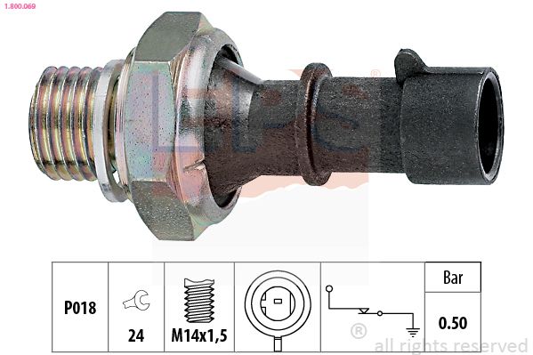 Oil Pressure Switch EPS 1.800.069