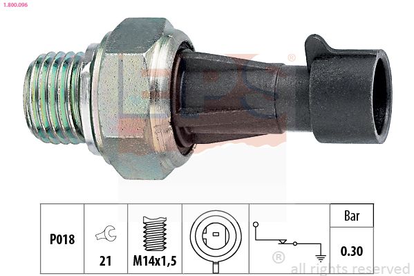 Oil Pressure Switch EPS 1.800.096