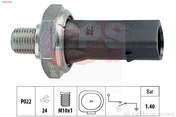 Oil Pressure Switch EPS 1.800.135