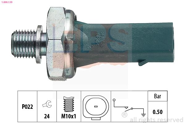 Oil Pressure Switch EPS 1.800.139