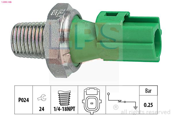 Oil Pressure Switch EPS 1.800.146