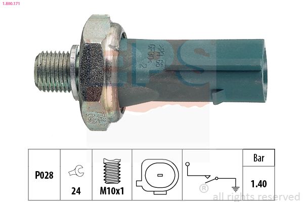 Oil Pressure Switch EPS 1.800.171