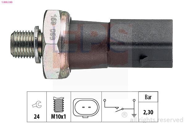 Oil Pressure Switch EPS 1.800.190