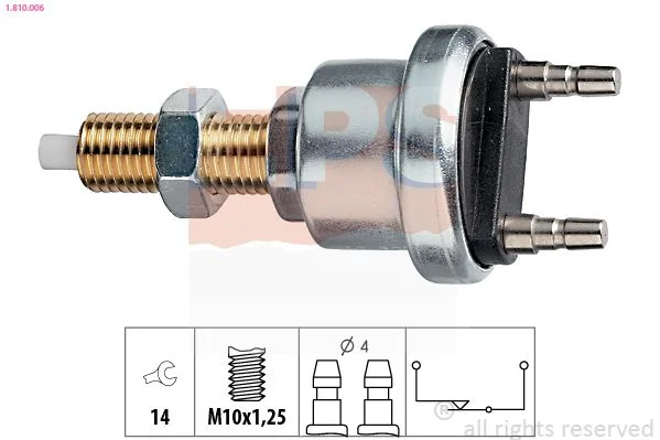 Stabdžių žibinto jungiklis EPS 1.810.006