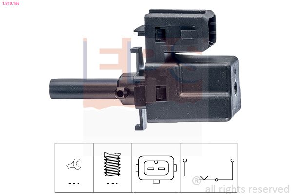 Switch, clutch control (cruise control) EPS 1.810.188