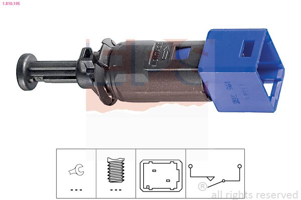 Stabdžių žibinto jungiklis EPS 1.810.195