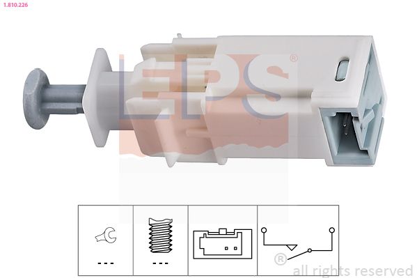 Switch, clutch control (cruise control) EPS 1.810.226