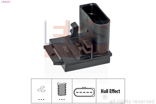 Switch, clutch control (cruise control) EPS 1.810.311