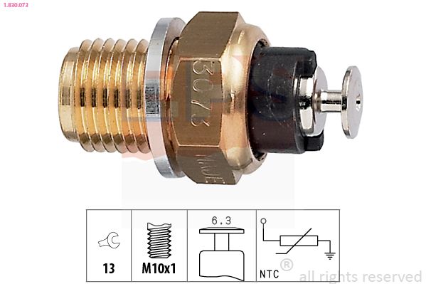 Sensor, oil temperature EPS 1.830.073