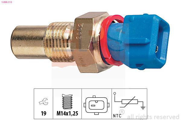 Sensor, oljetemperatur EPS 1.830.113