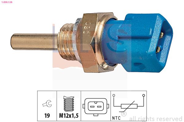Sensor, oljetemperatur EPS 1.830.128