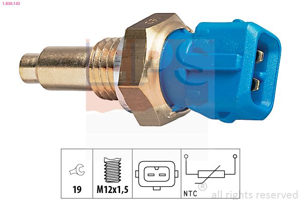 Sensor, coolant temperature EPS 1.830.143