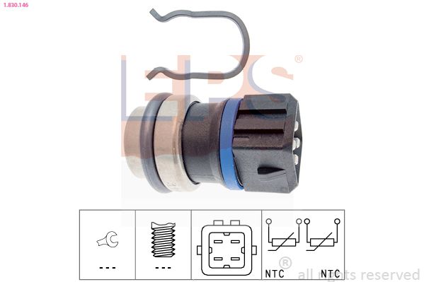 Sensor, coolant temperature EPS 1.830.146