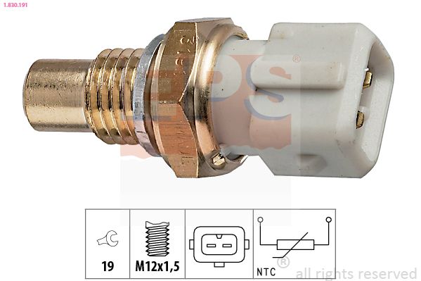 Sensor, oljetemperatur EPS 1.830.191