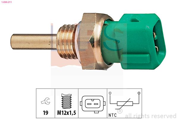 Sensor, coolant temperature EPS 1.830.211