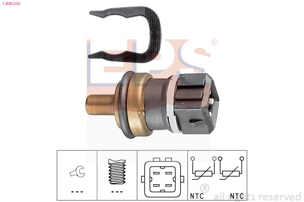 Sensor, coolant temperature EPS 1.830.232