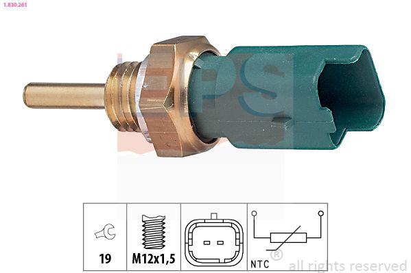 Sensor, coolant temperature EPS 1.830.261