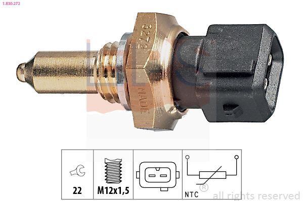 Sensor, oljetemperatur EPS 1.830.272