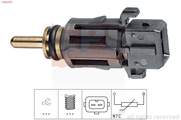 Sensor, coolant temperature EPS 1.830.279