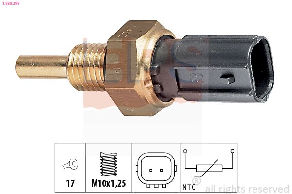 Sensor, coolant temperature EPS 1.830.299