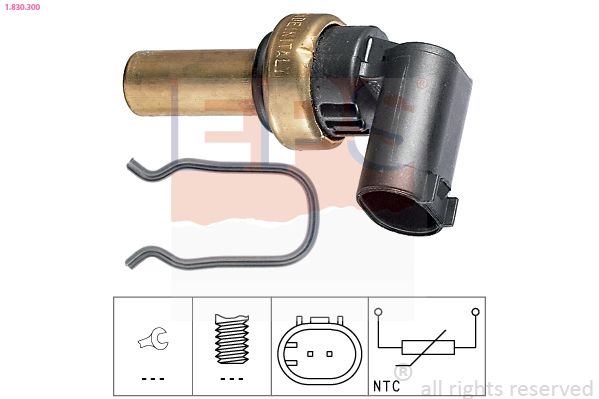 Sensor, oil temperature EPS 1.830.300