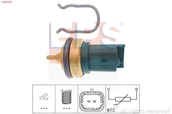 Sensor, coolant temperature EPS 1.830.328