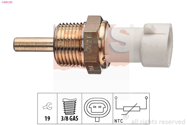 Sensor, coolant temperature EPS 1.830.335