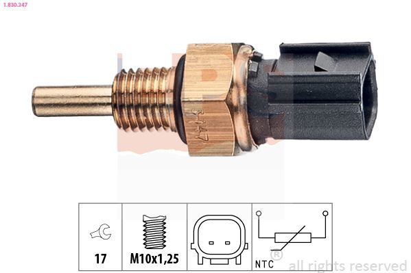 Sensor, coolant temperature EPS 1.830.347