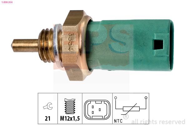 Sensor, coolant temperature EPS 1.830.354