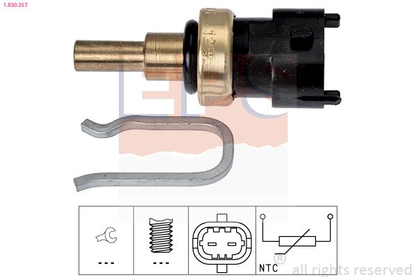 Sensor, coolant temperature EPS 1.830.357