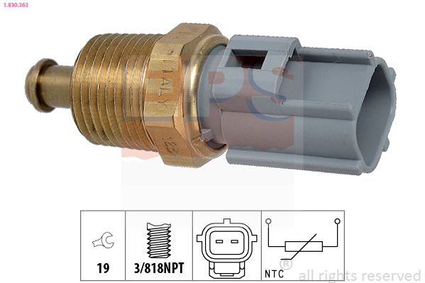 Sensor, oil temperature EPS 1.830.363