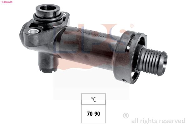 Thermostat, exhaust gas recirculation cooling EPS 1.880.835