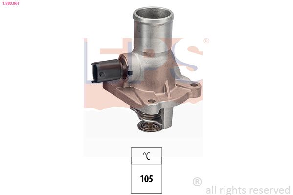Thermostat, coolant EPS 1.880.861