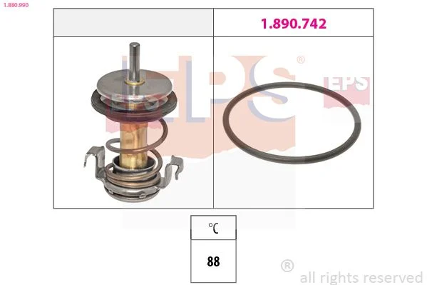 Termostatas, aušinimo skystis EPS 1.880.990