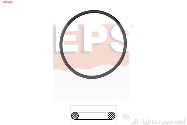 Seal, thermostat EPS 1.890.688