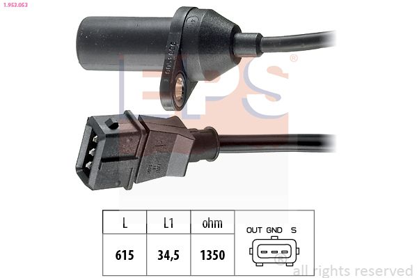 Sensor, crankshaft pulse EPS 1.953.053