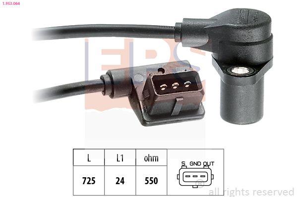 Sensor, crankshaft pulse EPS 1.953.064