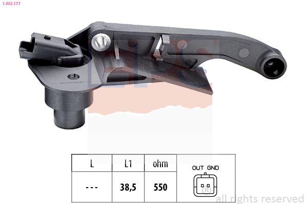 Sensor, crankshaft pulse EPS 1.953.177