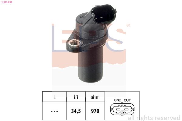 Sensor, crankshaft pulse EPS 1.953.235